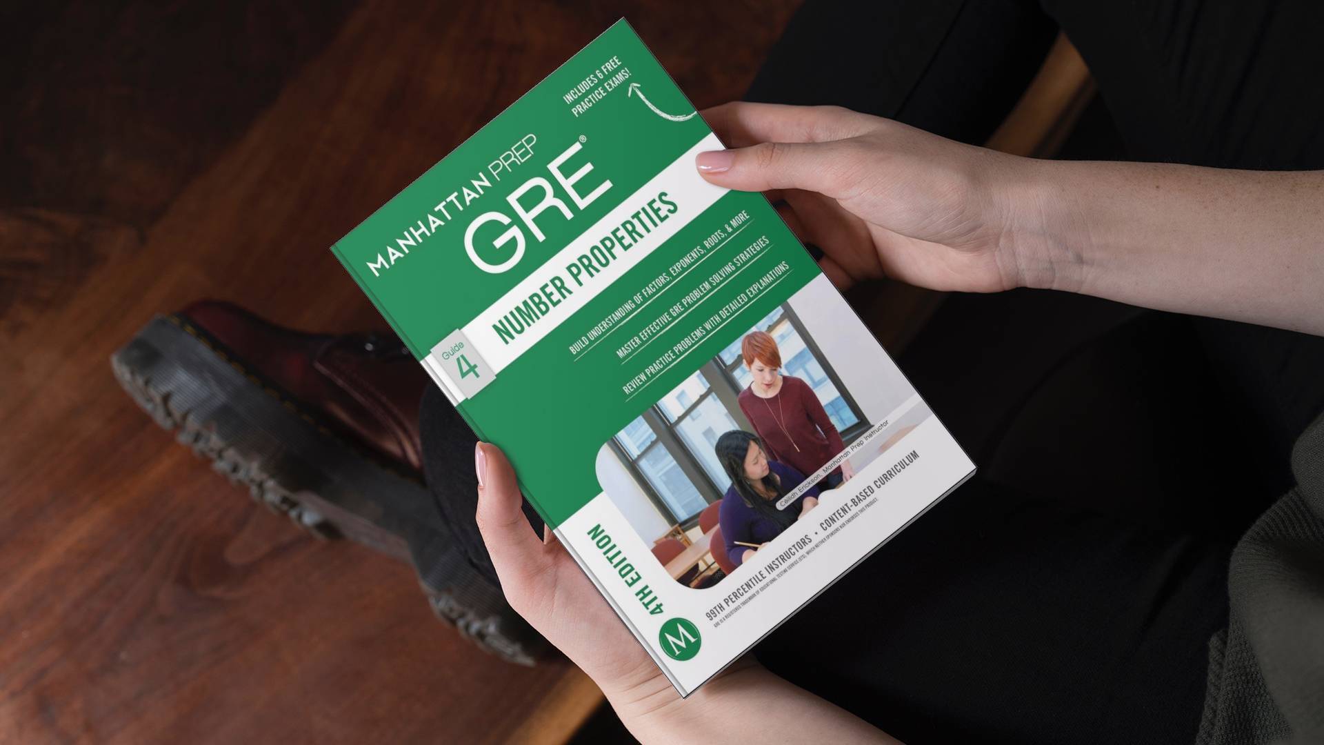 کتاب Manhattan Prep GRE Number Properties Strategy Guide جی آر ایی نامبر پراپرتیز