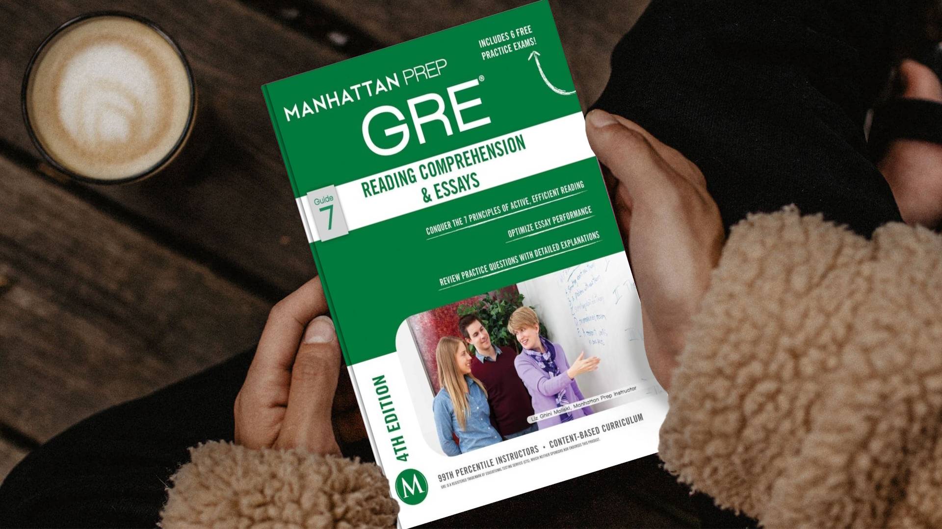 کتاب Manhattan Prep GRE Reading Comprehension & Essays Strategy Guide جی آر ایی ریدینگ کامپرشن