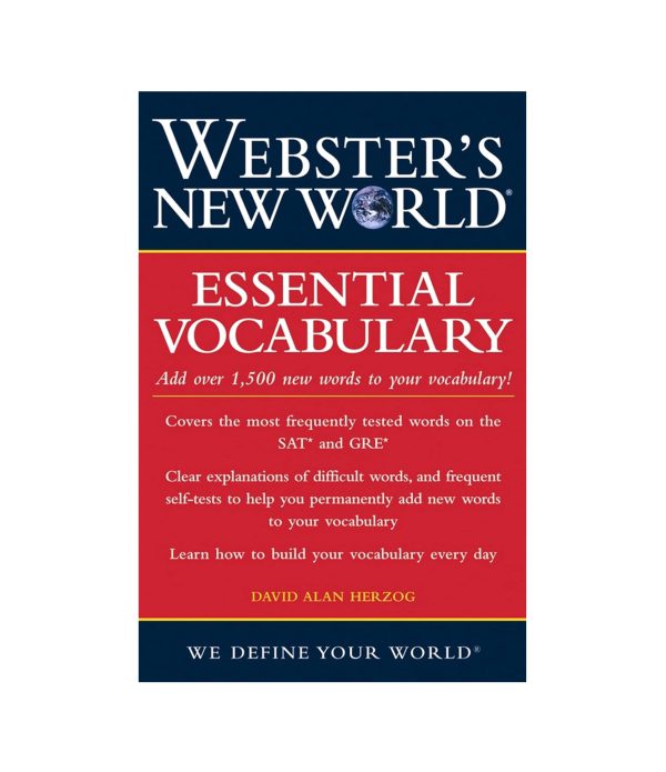 کتاب Webster's New World Essential Vocabulary for SAT and GRE وبستر نیو ورد اسنشیال وکبیولری
