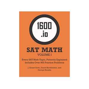 کتاب 1600io SAT Math Orange Book Volume I اس ای تی مث اورنج بوک