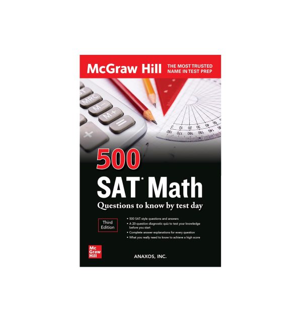 کتاب 500SAT Math Questions to Know by Test Day Third Edition اس ای تی