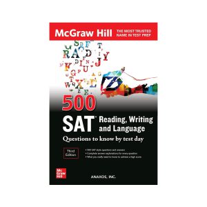 کتاب 500SAT Reading Writing and Language Questions to Know by Test Day Third Edition اس ای تی ریدینگ رایتینگ
