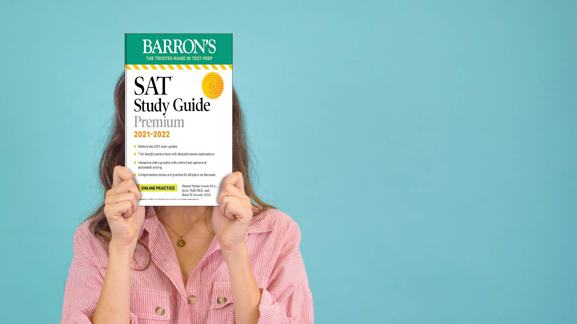 کتاب Barron’s SAT Study Guide Premium 2021 2022 اس ای تی استادی گاید پریمیوم