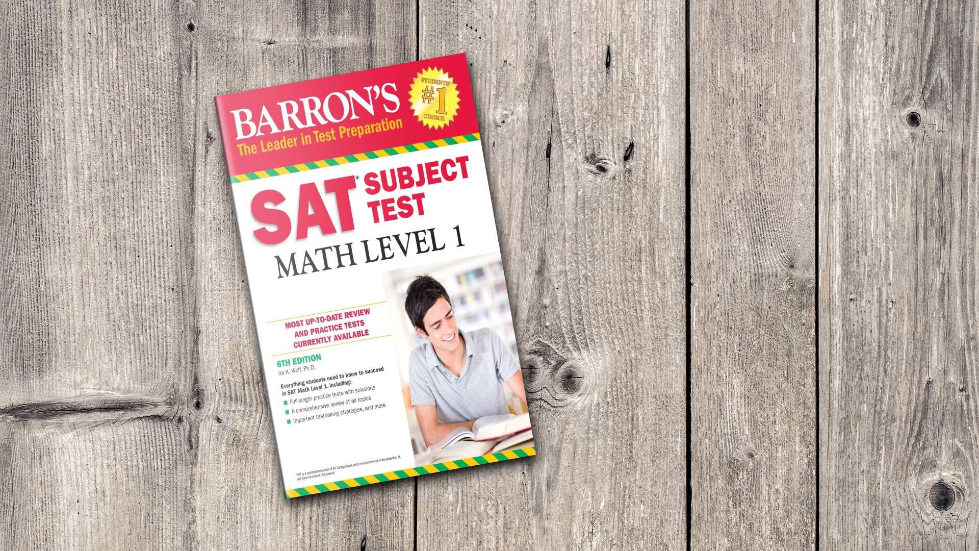 کتاب Barron's SAT Subject Test Math Level 1 اس ای تی سابجکت تست مث