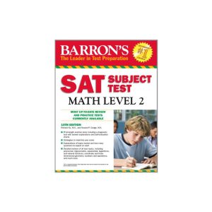 کتاب Barrons SAT Subject Test Math Level 2 10th Edition اس ای تی سابجکت تست مث ویرایش دهم