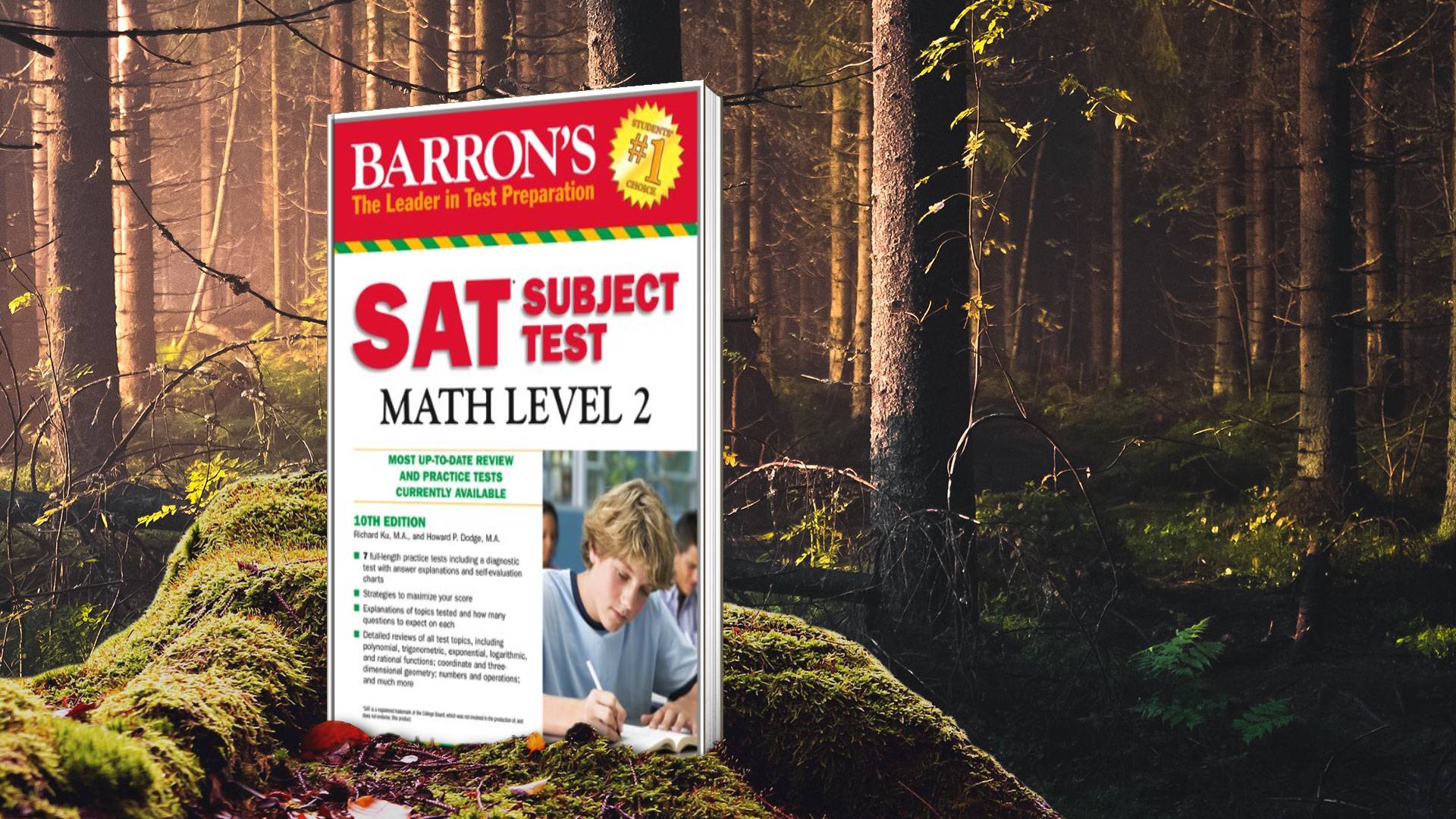 کتاب Barrons SAT Subject Test Math Level 2 10th Edition اس ای تی سابجکت تست مث ویرایش دهم