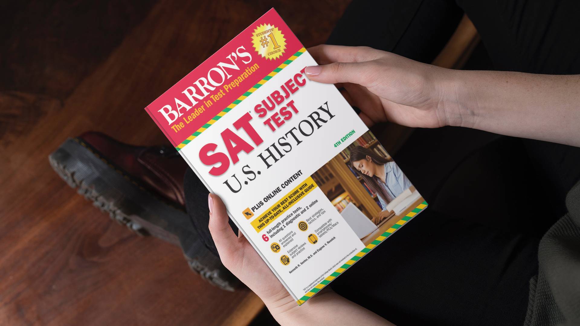 کتاب Barron’s SAT Subject Test in U.S History بارونز اس ای تی سابجکت تست این یو.اس هیستوری