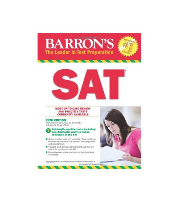 کتاب Barron's Sat 29th Edition مسترینگ بارونز اس ای تی ویرایش بیست و نهم