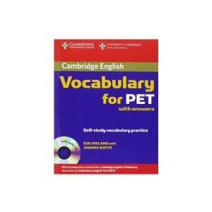 کتاب Cambridge Vocabulary for PET کمبریج وکبیولاری فور پت