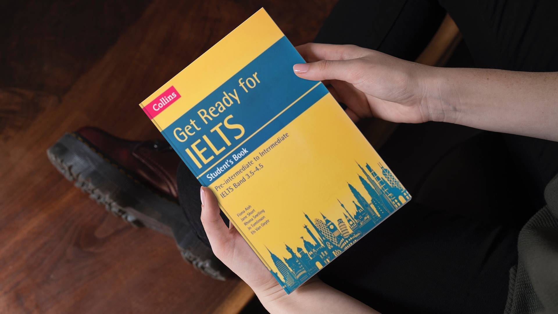 کتاب Collins Get Ready for IELTS Band 3.5-4.5 کالینز گت ردی فور آیلتس
