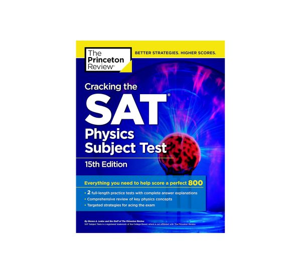 کتاب Cracking the SAT Physics Subject Test 15th Edition کرکینگ د اس ای تی فیزیکس سابجکت تست ویرایش پانزدهم