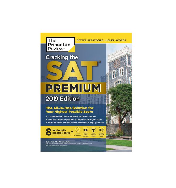 کتاب Cracking the SAT Premium 2019 Edition with 8 Practice Tests کرکینگ د اس ای تی پریمیوم