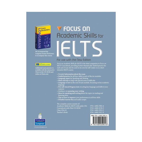 کتاب Focus on Academic Skills for IELTS فوکوس آن آکادمیک اسکیلز فور آیلتس