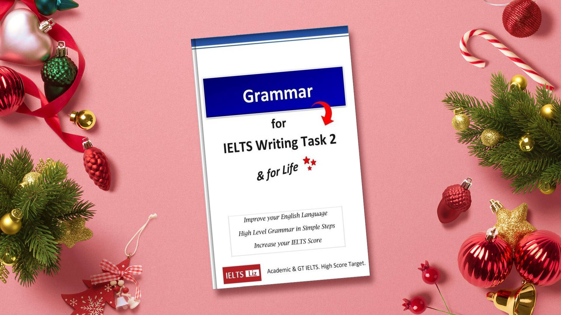 کتاب Grammar for Ielts Writing Task 2 & for Life گرامر فور آیلتس رایتینگ تسک دو اند فور لایف