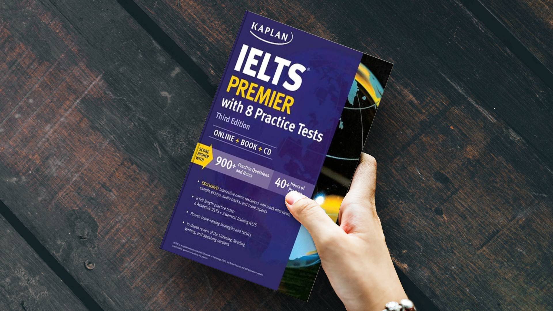 کتاب Kaplan Ielts Premier with 8 Practice Tests 3rd Edition کاپلن آیلتس پریمیر ویرایش سوم