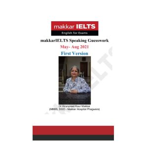 کتاب Makkar IELTS Speaking May Aug 2021 ماکار ایلتس اسپیکینگ