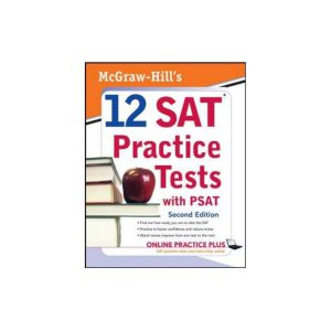 کتاب McGraw Hill’s 12 SAT Practice Tests اس ای تی پرکتیس تستس