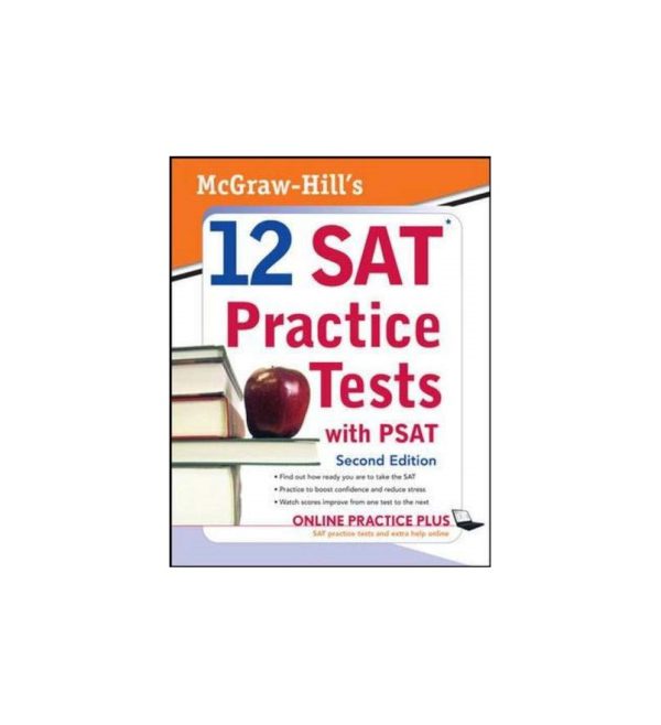 کتاب McGraw Hill’s 12 SAT Practice Tests اس ای تی پرکتیس تستس