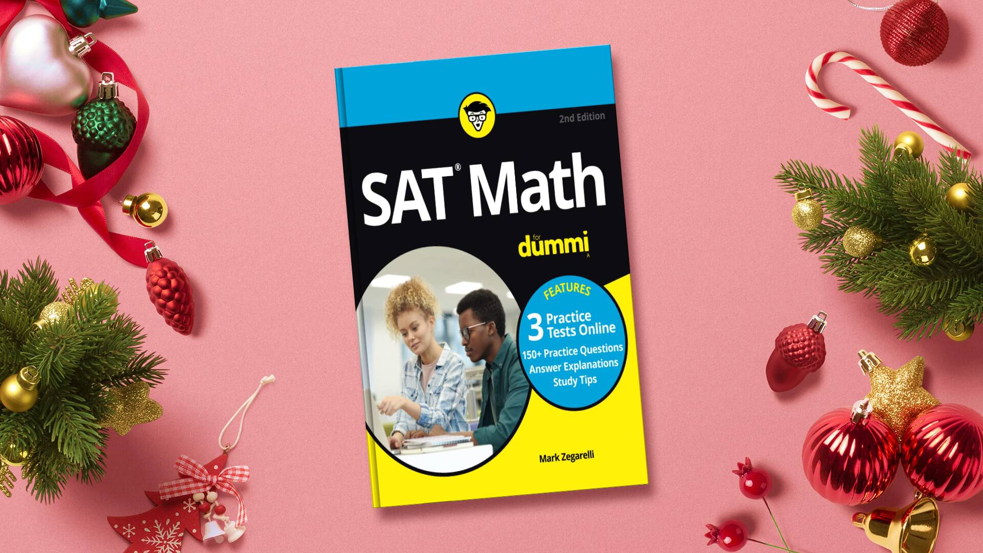 کتاب SAT Math for Dummies 2nd Edition اس ای تی مت فور دامیز ویرایش دوم