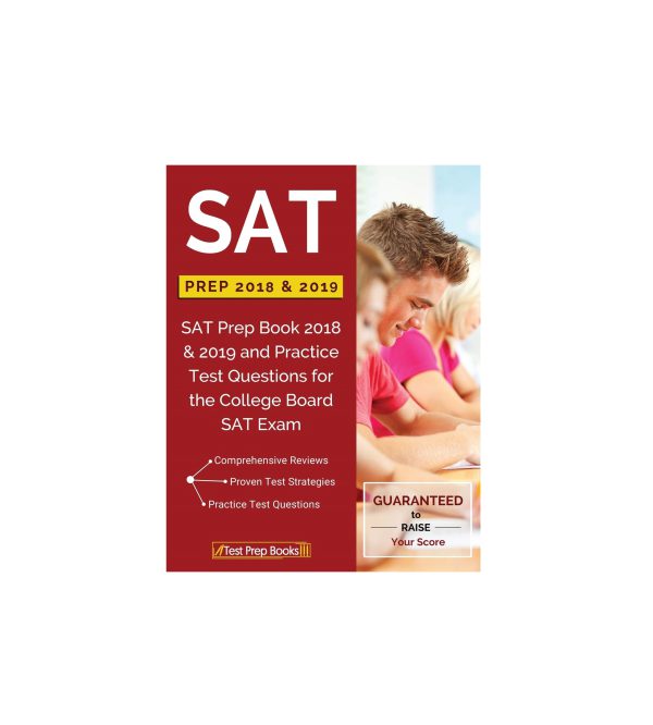 کتاب SAT Prep Book 2018 & 2019 and Practice Test Questions for the College Board SAT Exam اس ای تی پریپ بوک