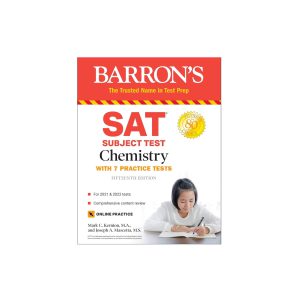 کتاب SAT Subject Test Chemistry اس ای تی سابجکت تست کمیستری