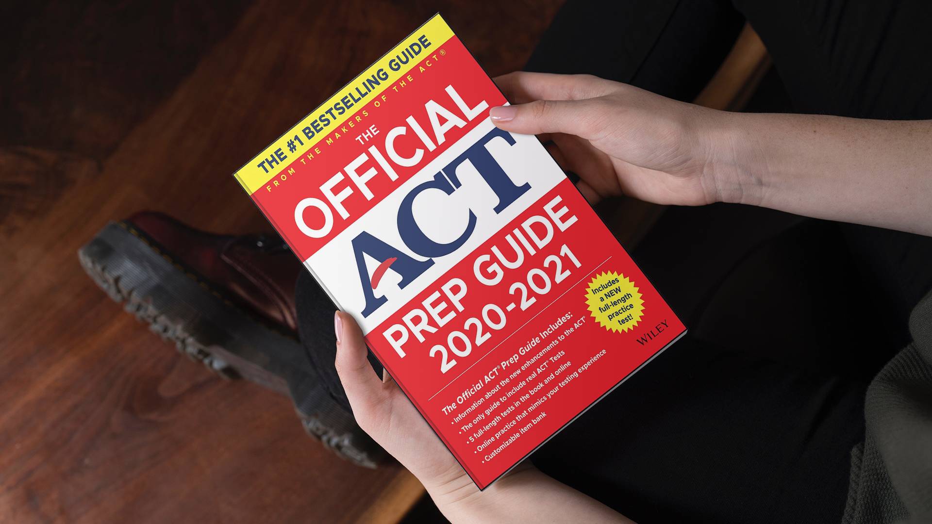 کتاب The Official Act Prep Guide 2020 2021 د افیشیال ای سی تی پریپ گاید