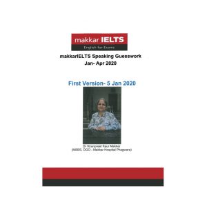 کتاب ماکار ایلتس اسپیکینگ Makkar IELTS Speaking Jun Aug 2020