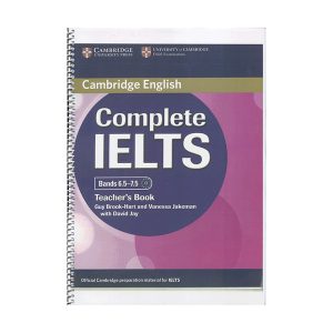 کتاب معلم کمبریج انگلیش کامپلیت آیلتس Cambridge English Complete Ielts C1 Bands 6.5-7.5 Teacher's Book