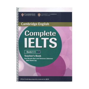 کتاب معلم کمبریج انگلیش کامپلیت آیلتس Cambridge English Complete Ielts b1 Bands 4-5 Teacher's Book