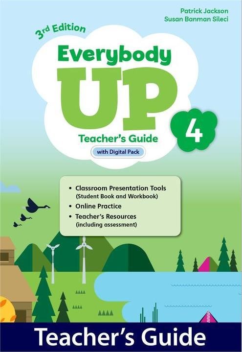 کتاب معلم اوری بادی آپ Everybody Up 4 Teacher’s Book 3rd